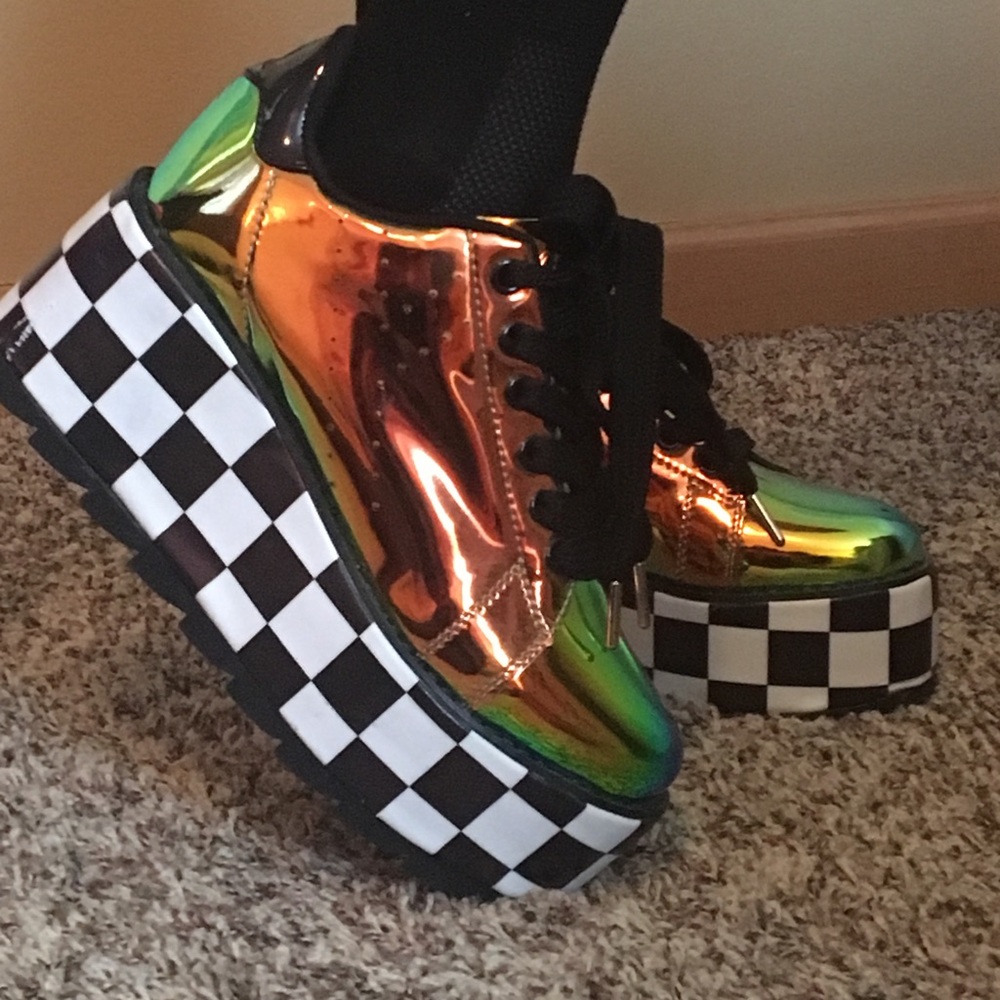 Dolls Kill platform sneakers
